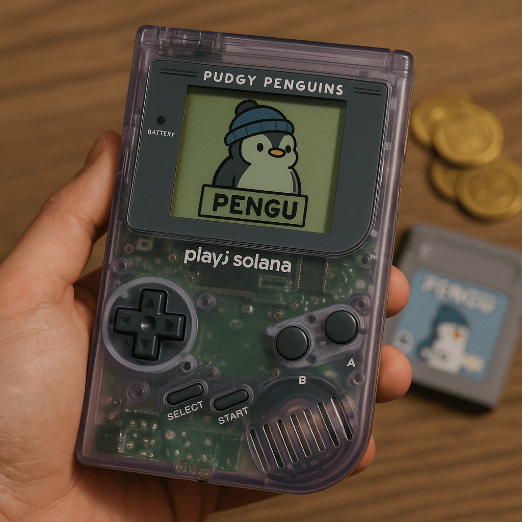 Pudgy Penguins Gameboy 2025