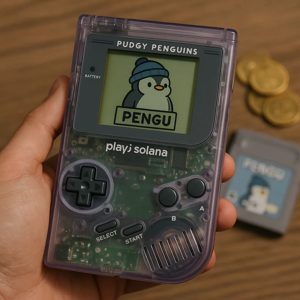 Pudgy Penguins Gameboy 2025