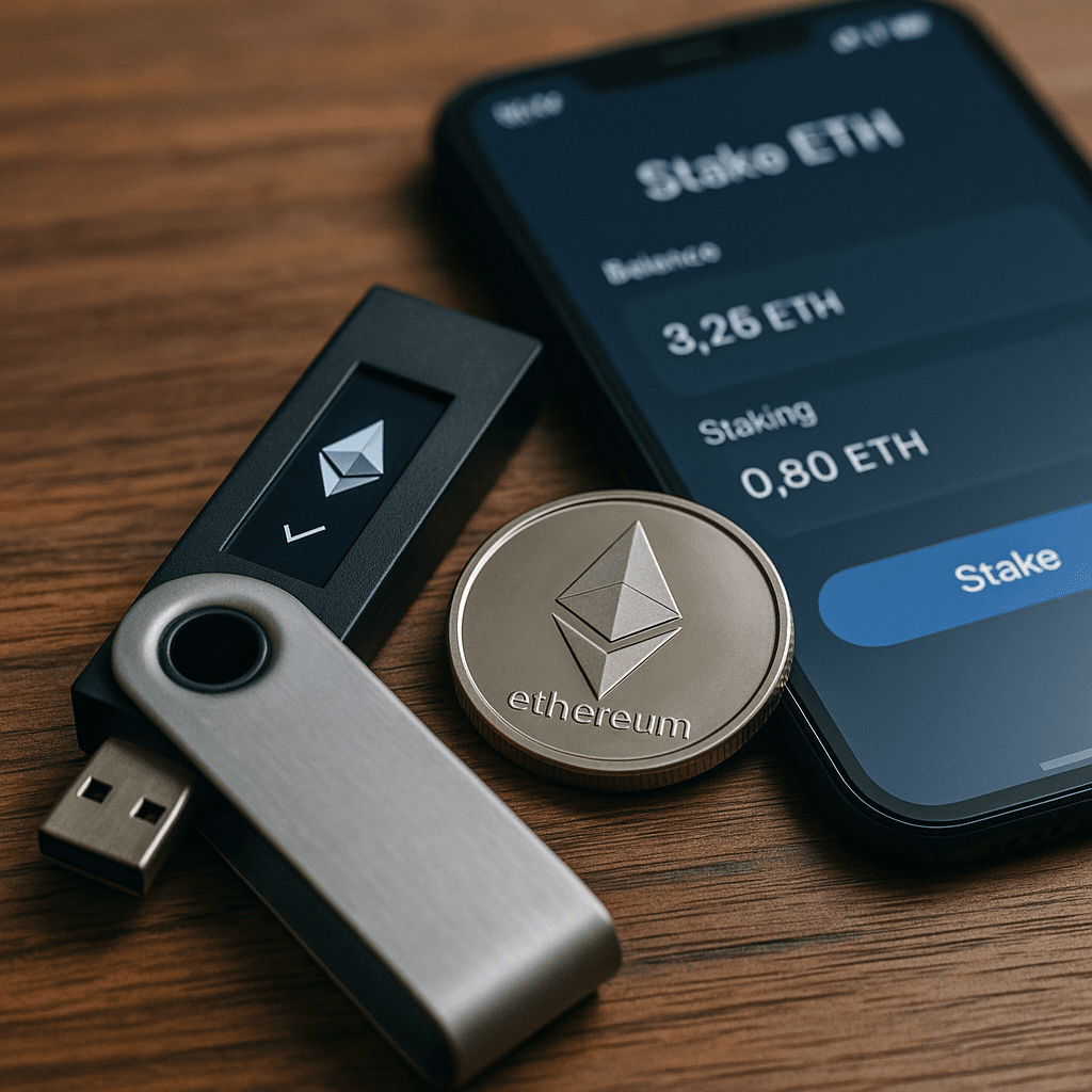 ETH staking decentralized wallet 2025